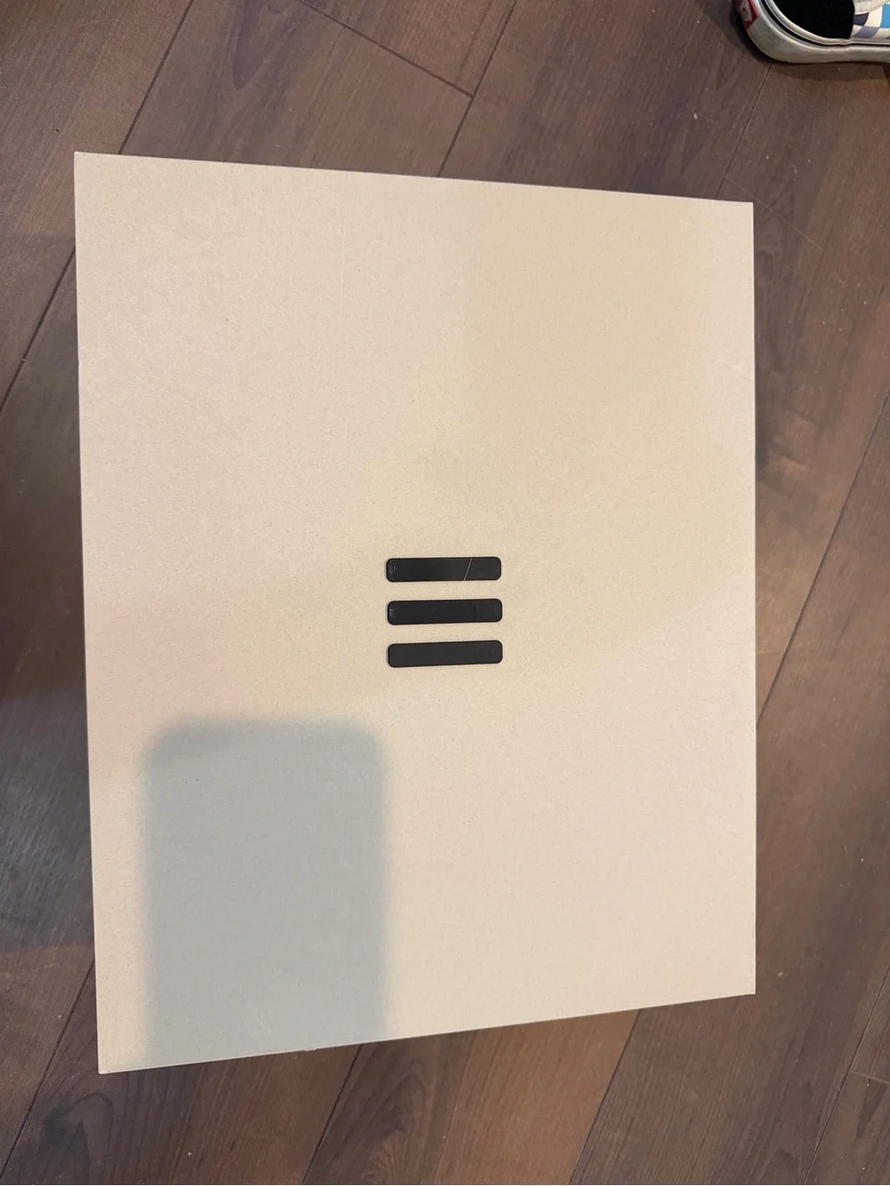 New In Box Adidas Fear of God Beige Suede High-Tops  11.5